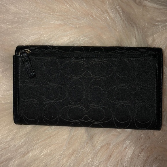 Black Coach Wallet - Picture 2 of 3